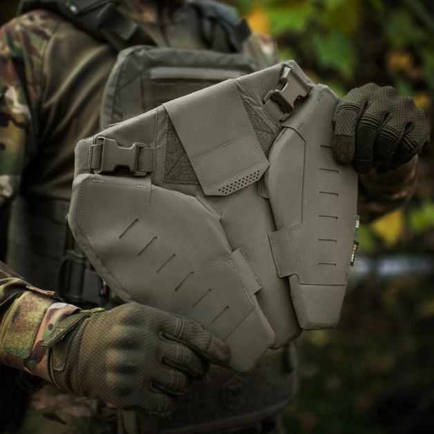 M-Tac Баллистическая защита паха Groin Protection GEN.II 2 класс защиты (FMS) Ranger Green