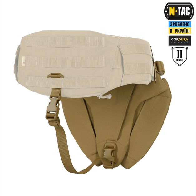 M-Tac Баллистическая защита паха Groin Protection GEN.II 2 класс защиты (FMS) Coyote