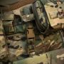M-Tac коврик для сидения трехсекционный с балистическим пакетом 1 класс (BRONYX) Multicam
