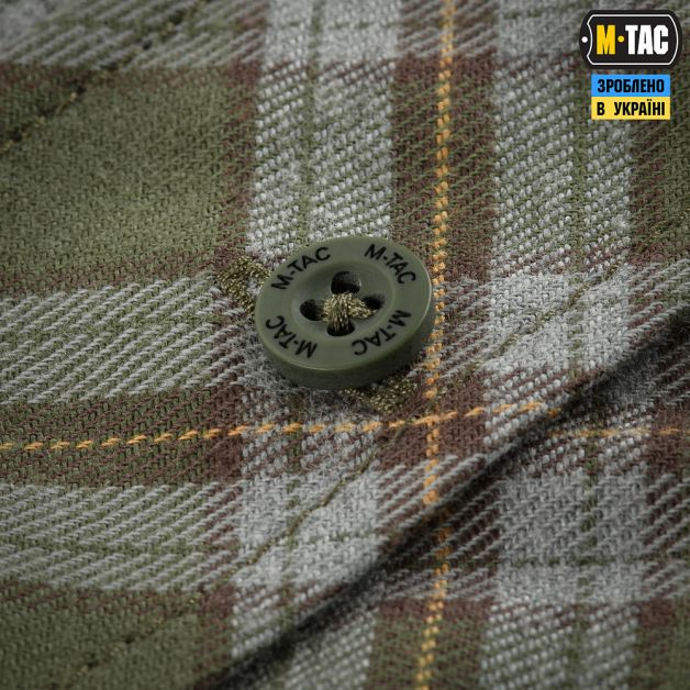 M-Tac рубашка Lumberjack Cotton Shirt Olive/Grey