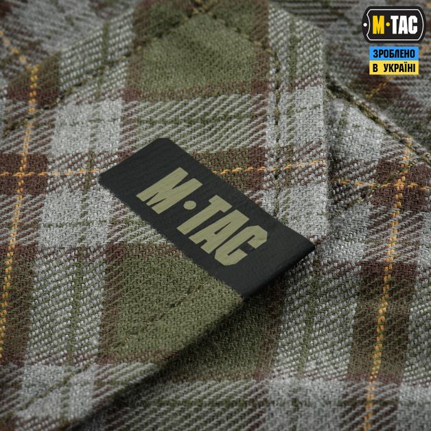 M-Tac рубашка Lumberjack Cotton Shirt Olive/Grey