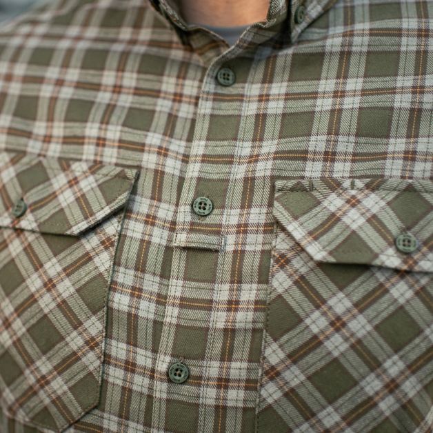 M-Tac рубашка Lumberjack Cotton Shirt Olive/Grey