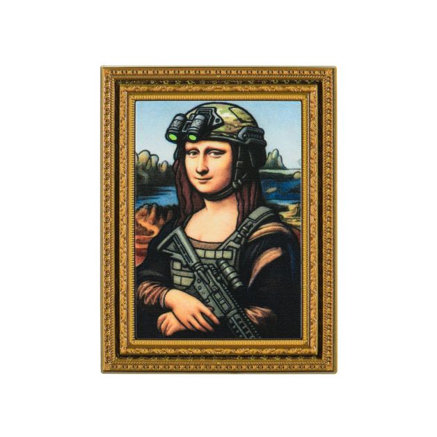 Нашивка Мона Лиза PVC