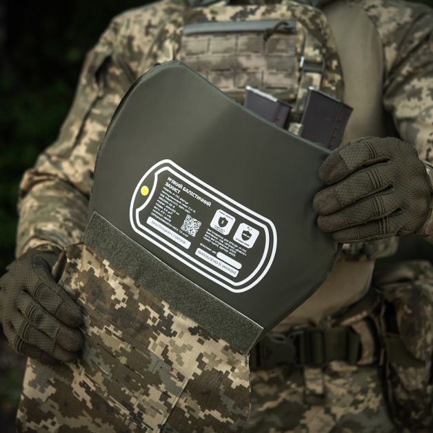 M-Tac фартук противоосколочный с баллистическим пакетом 1 класс (BRONYX) Laser Cut XL MM14