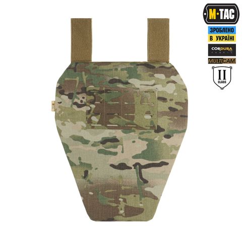 M-Tac фартук противоосколочный с баллистическим пакетом 2 класс (BRONYX) Laser Cut XL Multicam
