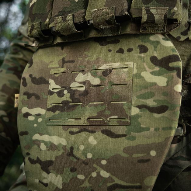 M-Tac фартук противоосколочный с баллистическим пакетом 2 класс (BRONYX) Laser Cut XL Multicam