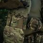M-Tac фартук противоосколочный с баллистическим пакетом 2 класс (BRONYX) Laser Cut XL Multicam