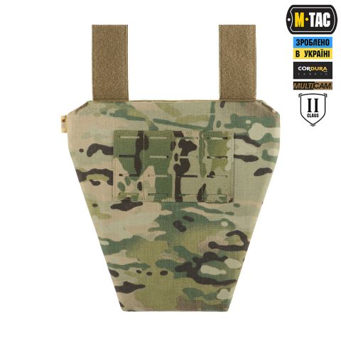 M-Tac фартук противоосколочный с баллистическим пакетом 2 класс (BRONYX) Laser Cut Multicam