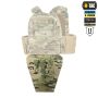 M-Tac фартук противоосколочный с баллистическим пакетом 2 класс (BRONYX) Laser Cut Multicam