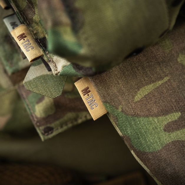 M-Tac фартук противоосколочный с баллистическим пакетом 2 класс (BRONYX) Laser Cut Multicam