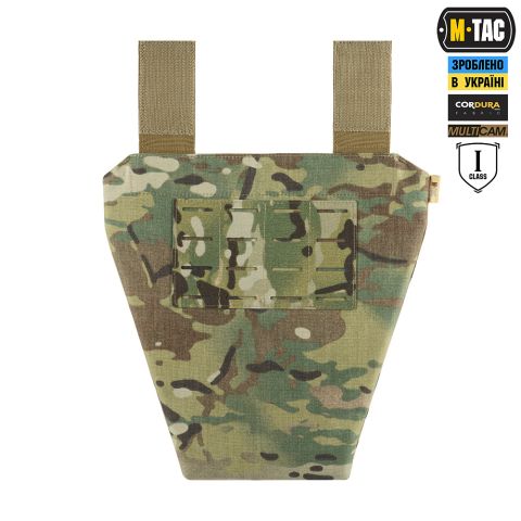 M-Tac фартук противоосколочный с баллистическим пакетом 1 класс (BRONYX) Laser Cut Multicam