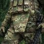 M-Tac фартук противоосколочный с баллистическим пакетом 1 класс (BRONYX) Laser Cut Multicam
