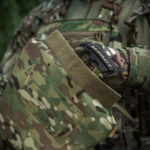 M-Tac фартук противоосколочный с баллистическим пакетом 1 класс (BRONYX) Laser Cut Multicam