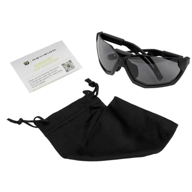 Revision очки SlingShot Black Frame Smoke Lens