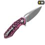 M-Tac нож складной Type 12 Skull Black/Pink/Steel
