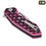M-Tac нож складной Type 12 Skull Black/Pink/Steel