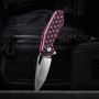 M-Tac нож складной Type 12 Skull Black/Pink/Steel