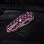 M-Tac нож складной Type 12 Skull Black/Pink/Steel