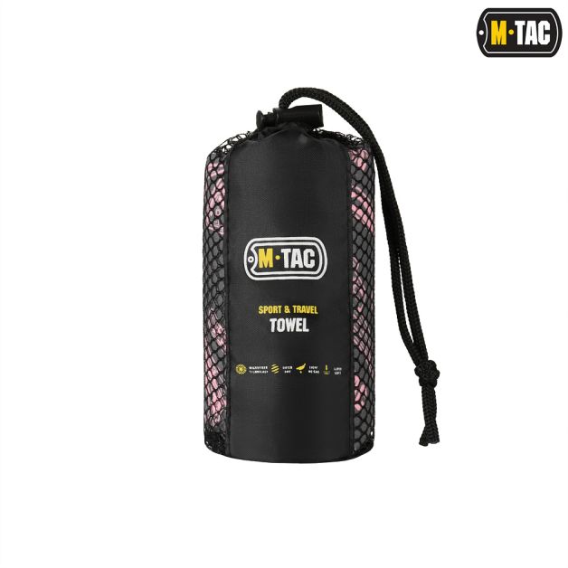 M-Tac полотенце микрофибра Weapon 80х40 pink