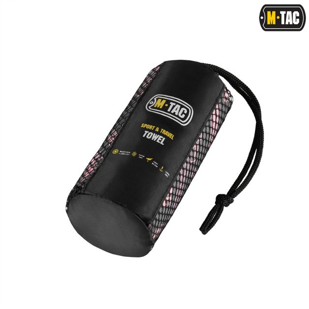 M-Tac полотенце микрофибра Weapon 80х40 pink
