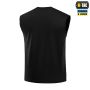 M-Tac футболка безрукавка WAR Cotton Hard Black/White