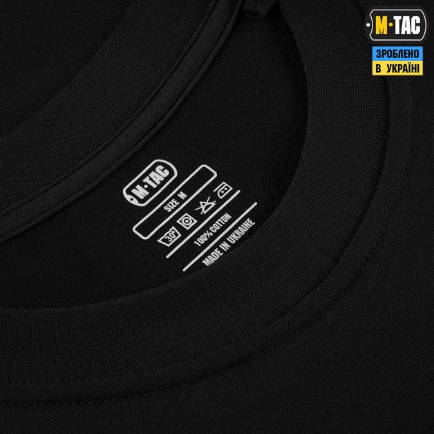 M-Tac футболка безрукавка WAR Cotton Hard Black/White