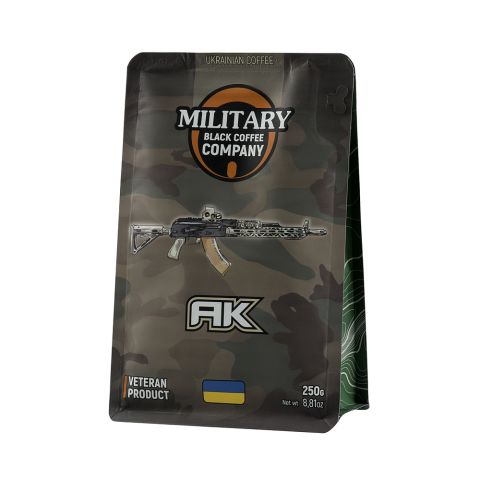 Military Black Coffee Company зерно AK-Бразилия Бурбон