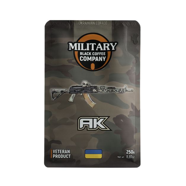 Military Black Coffee Company зерно AK-Бразилия Бурбон