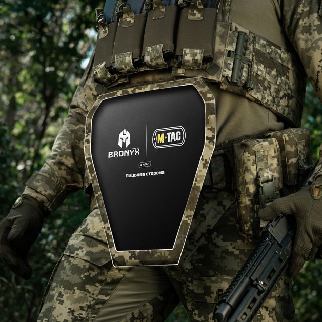M-Tac фартук противоосколочный с баллистическим пакетом 2 класс (BRONYX) Laser Cut XL MM14