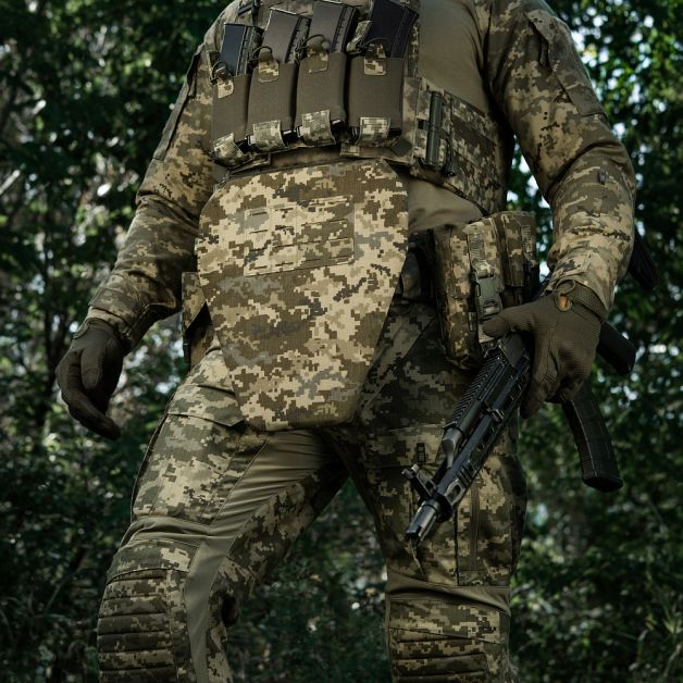 M-Tac фартук противоосколочный с баллистическим пакетом 2 класс (BRONYX) Laser Cut XL MM14