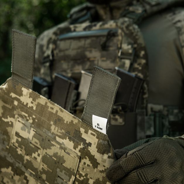 M-Tac фартук противоосколочный с баллистическим пакетом 2 класс (BRONYX) Laser Cut XL MM14