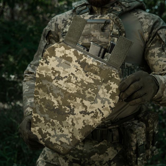 M-Tac фартук противоосколочный с баллистическим пакетом 2 класс (BRONYX) Laser Cut XL MM14