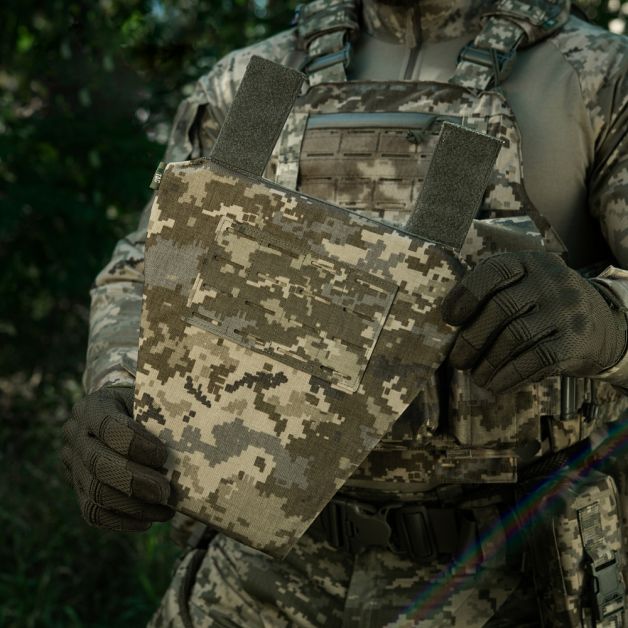 M-Tac фартук противоосколочный с баллистическим пакетом 2 класс (BRONYX) Laser Cut MM14