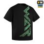M-Tac футболка WAR Cotton Hard Black/Mint