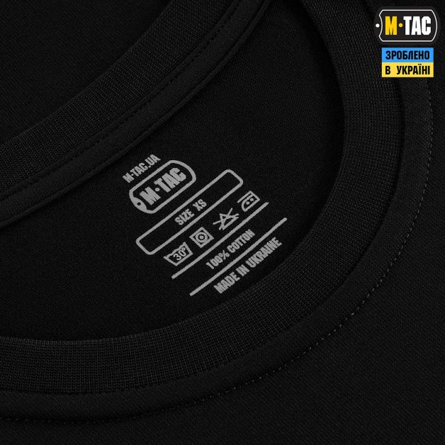 M-Tac футболка WAR Cotton Hard Black/White