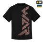 M-Tac футболка WAR Cotton Hard Black/Ash Rose