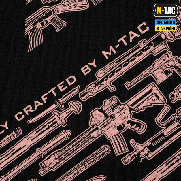 M-Tac футболка WAR Cotton Hard Black/Ash Rose