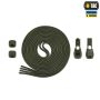 M-Tac шнурки Elastic Shoelaces Ranger Green 120 см