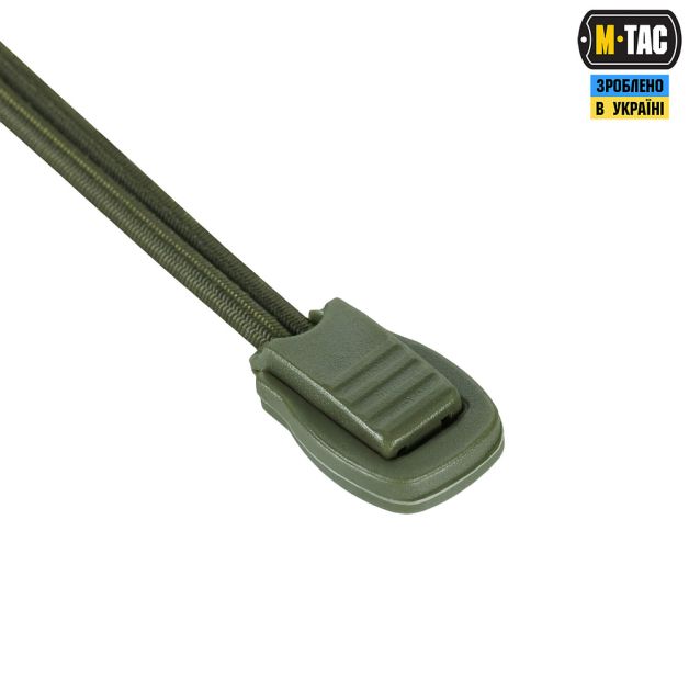 M-Tac шнурки Elastic Shoelaces Ranger Green 120 см