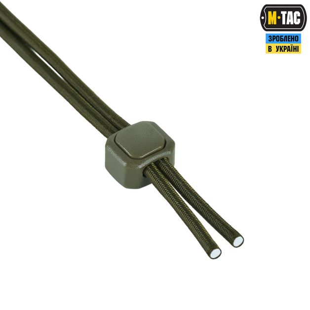 M-Tac шнурки Elastic Shoelaces OD Green 120 см