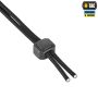 M-Tac шнурки Elastic Shoelaces Black 120 см