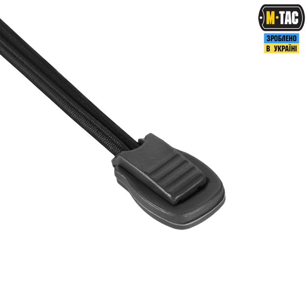 M-Tac шнурки Elastic Shoelaces Black 120 см