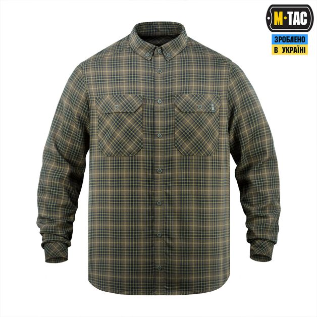 M-Tac рубашка Lumberjack Cotton Shirt Black/МС
