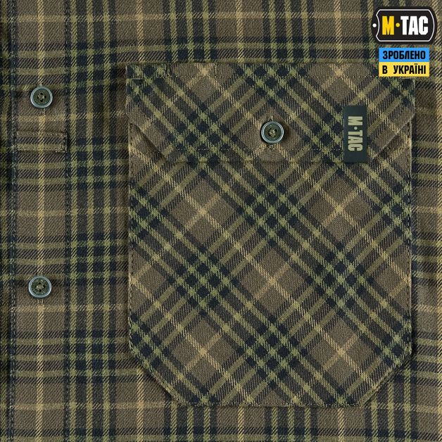 M-Tac рубашка Lumberjack Cotton Shirt Black/МС