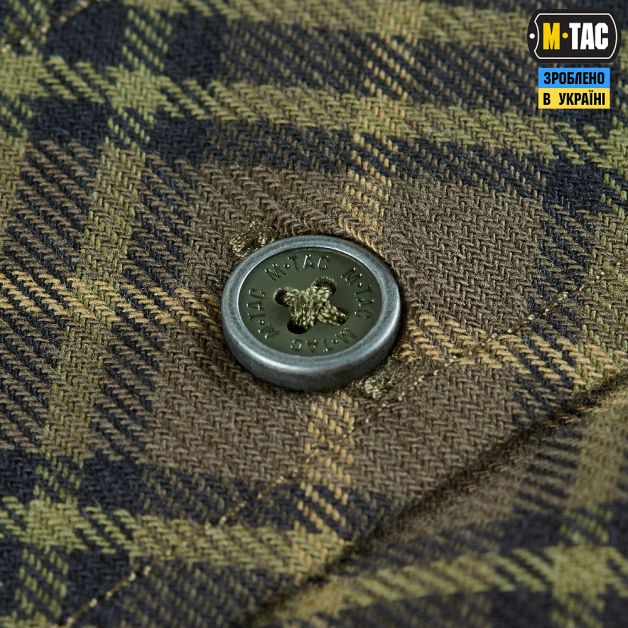 M-Tac рубашка Lumberjack Cotton Shirt Black/МС