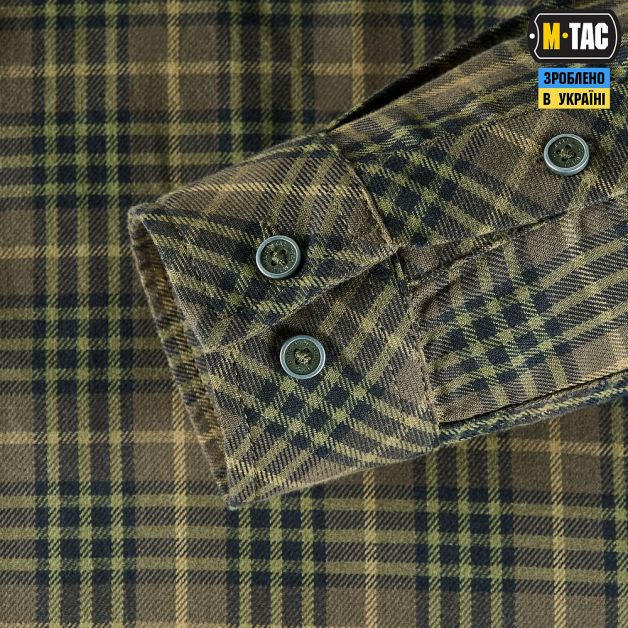 M-Tac рубашка Lumberjack Cotton Shirt Black/МС