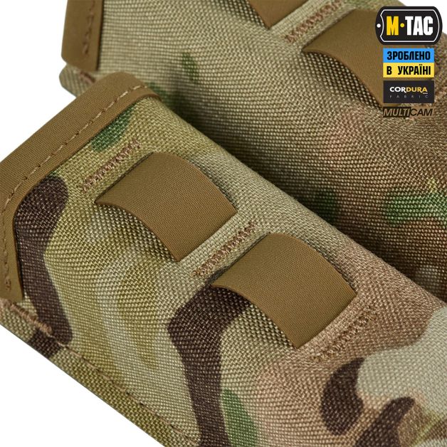 M-Tac подсумок двойной для пистолетного магазина 30° Elite Multicam
