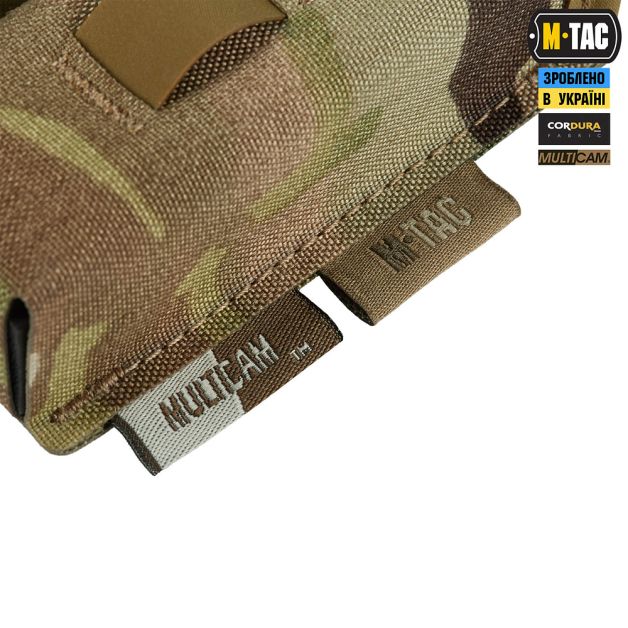 M-Tac подсумок двойной для пистолетного магазина 30° Elite Multicam