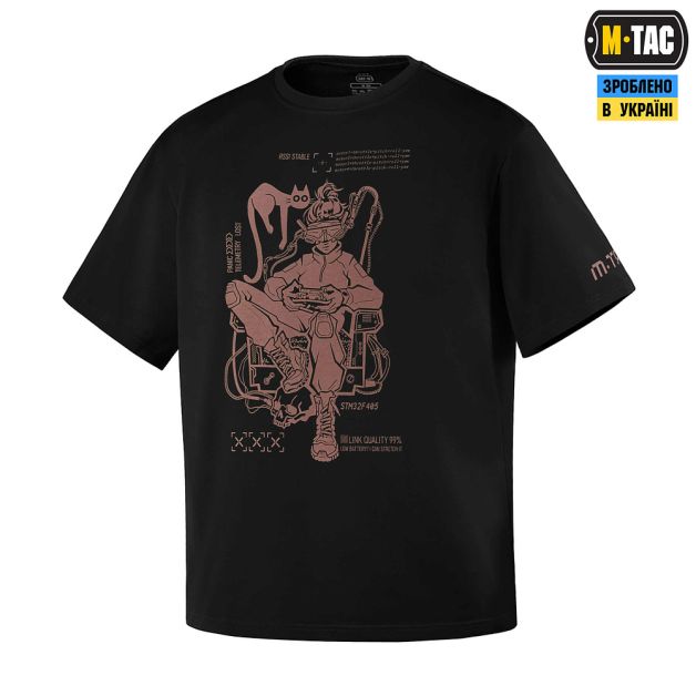 M-Tac футболка Hunter pilots Cotton Black