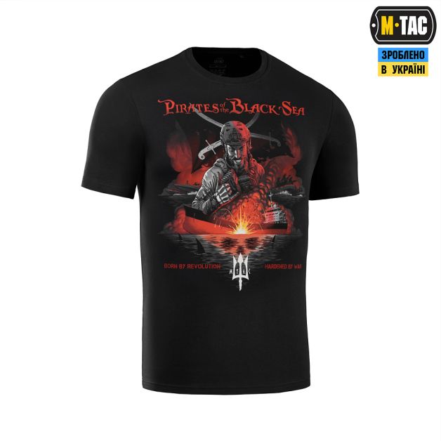 M-Tac футболка Pirates of the Black sea Black